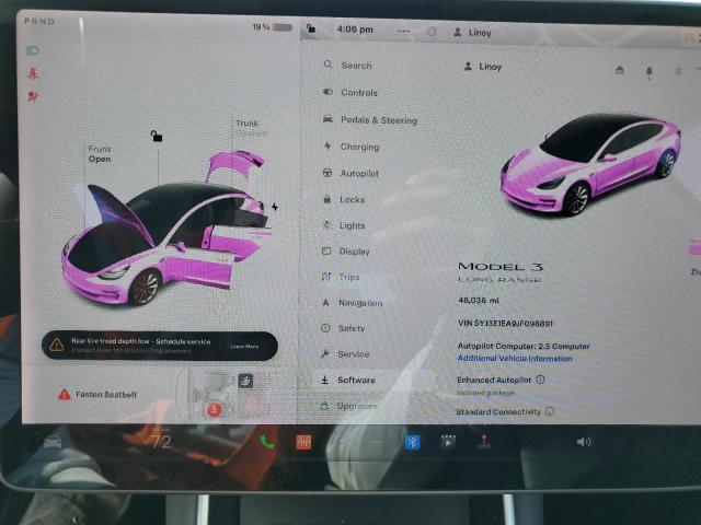 Photo 9 from auction – 2018 TESLA MODEL 3 with VIN 5YJ3E1EA9JF098891