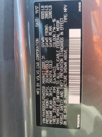 Photo 14 from auction – 2018 VOLVO XC90 T5 with VIN YV4102CK6J1346558
