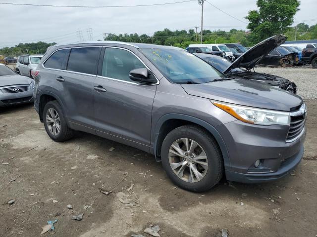 Photo 4 from auction – 2015 TOYOTA HIGHLANDER with VIN 5TDJKRFH4FS190648