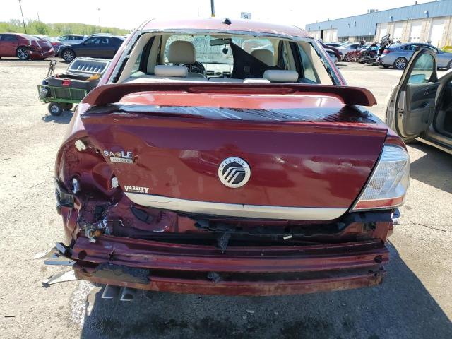 Photo 6 from auction – 2008 MERCURY SABLE PREM with VIN 1MEHM42W48G604149