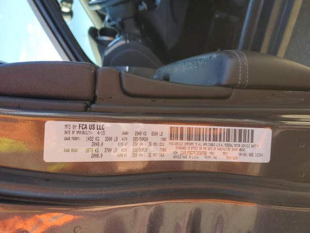 Photo 14 from auction – 2015 JEEP GRAND CHER with VIN 1C4RJFBG7FC830788