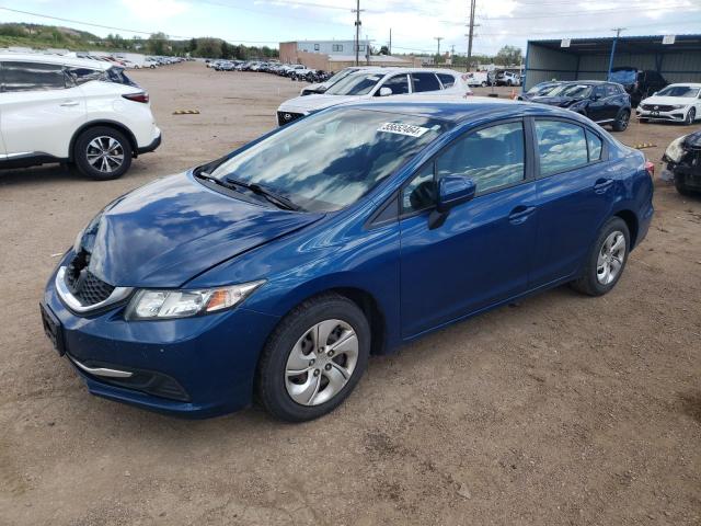 HONDA CIVIC LX 2014 with VIN 2HGFB2F59EH520902 - Photo from auction