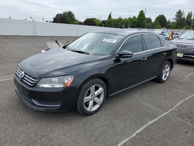 VOLKSWAGEN PASSAT SE 2012 with VIN 1VWBN7A34CC009716 - Photo from auction