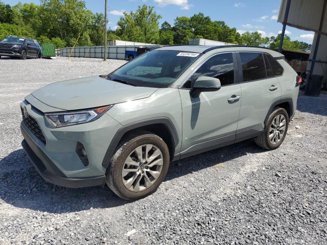 TOYOTA RAV4 XLE P 2021 with VIN 2T3C1RFV8MW132829 - Photo from auction
