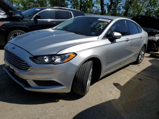 FORD FUSION SE 2017 with VIN 3FA6P0LU5HR222457 - Photo from auction