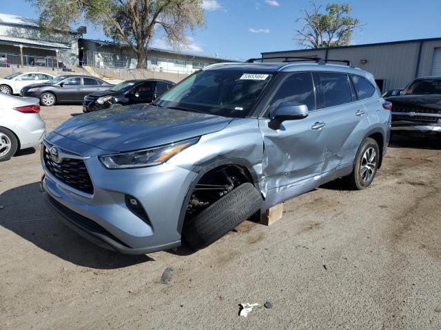 TOYOTA HIGHLANDER 2021 with VIN 5TDHZRBH9MS134363 - Photo from auction