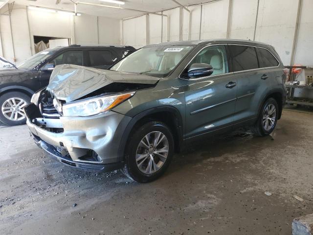 Photo 1 from auction – 2015 TOYOTA HIGHLANDER with VIN 5TDJKRFH9FS116903