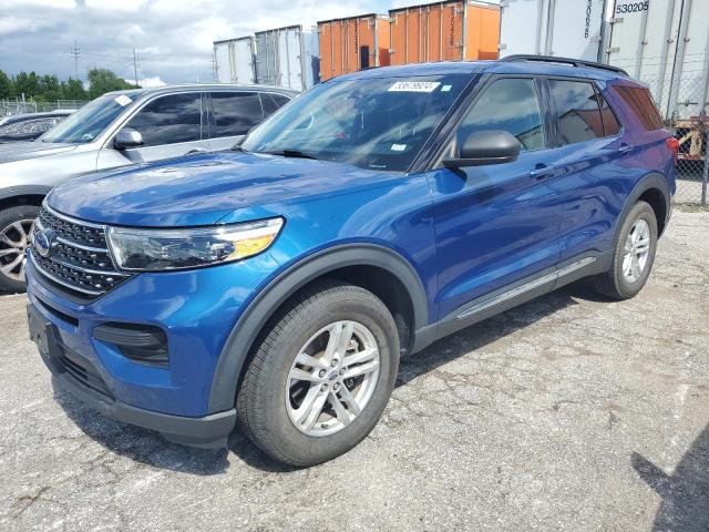 FORD EXPLORER X 2020 with VIN 1FMSK8DH7LGA53254 - Photo from auction