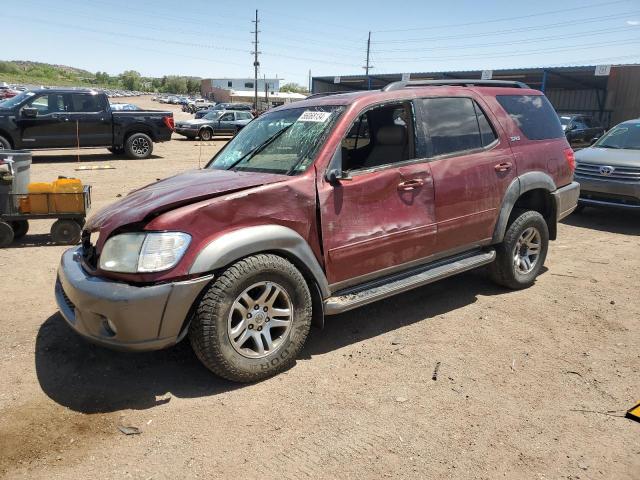 TOYOTA SEQUOIA SR 2004 with VIN 5TDBT44A34S224084 - Photo from auction