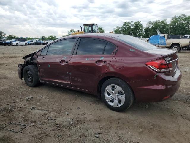 Photo 2 from auction – 2015 HONDA CIVIC LX with VIN 19XFB2F55FE277665