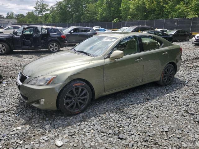 LEXUS IS 250 2007 with VIN JTHCK262X75009778 - Photo from auction