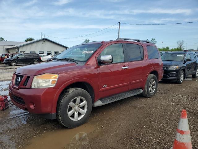 NISSAN ARMADA SE 2008 with VIN 5N1BA08C08N607241 - Photo from auction
