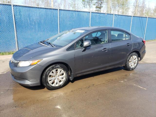 HONDA CIVIC LX 2012 with VIN 2HGFB2F42CH101472 - Photo from auction
