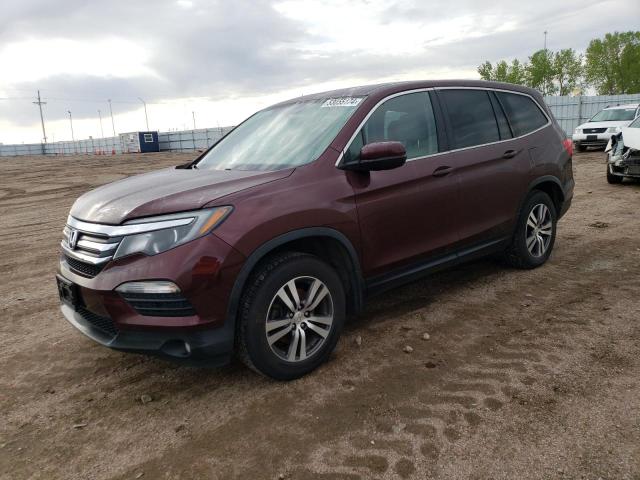 Photo 1 from auction – 2016 HONDA PILOT EXL with VIN 5FNYF6H53GB093936