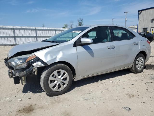 TOYOTA COROLLA L 2014 with VIN 2T1BURHE0EC160605 - Photo from auction