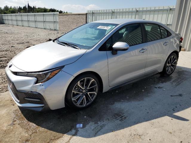 TOYOTA COROLLA SE 2021 with VIN 5YFS4MCE0MP060884 - Photo from auction
