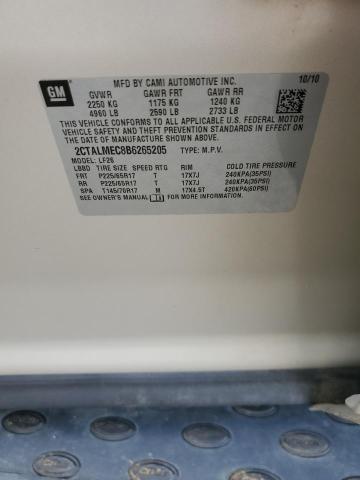 Photo 14 from auction – 2011 GMC TERRAIN SL with VIN 2CTALMEC8B6265205