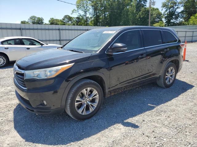 TOYOTA HIGHLANDER 2016 with VIN 5TDZKRFH4GS130132 - Photo from auction