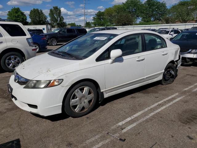 HONDA CIVIC LX 2010 with VIN 2HGFA1F50AH557103 - Photo from auction
