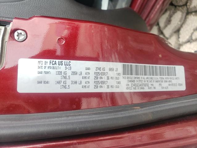 Photo 14 from auction – 2019 DODGE GRAND CARA with VIN 2C4RDGEG4KR768762