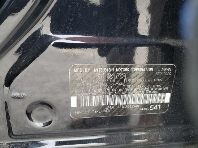 Photo 14 from auction – 2020 MITSUBISHI OUTLANDER with VIN JA4AD3A31LZ043940
