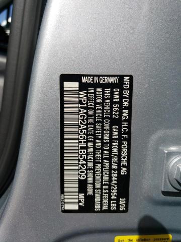 Photo 14 from auction – 2017 PORSCHE MACAN GTS with VIN WP1AG2A56HLB54209