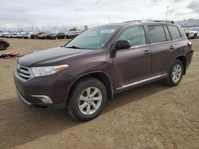TOYOTA HIGHLANDER 2012 with VIN 5TDBK3EH6CS139764 - Photo from auction