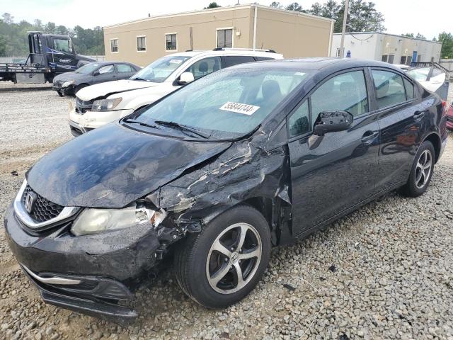 HONDA CIVIC SE 2015 with VIN 19XFB2F76FE040572 - Photo from auction