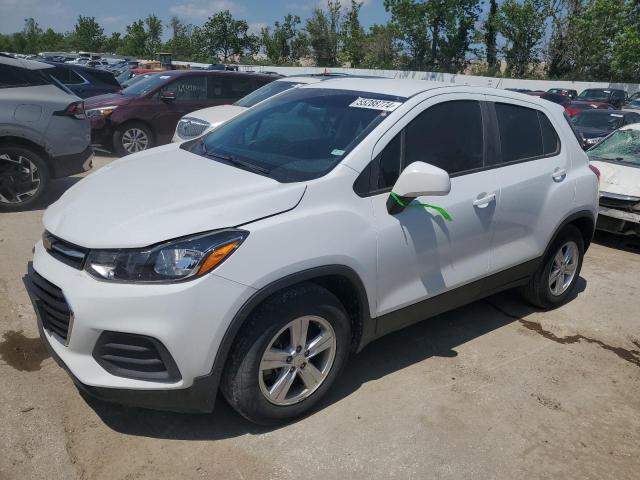 CHEVROLET TRAX LS 2020 with VIN KL7CJKSB8LB317292 - Photo from auction