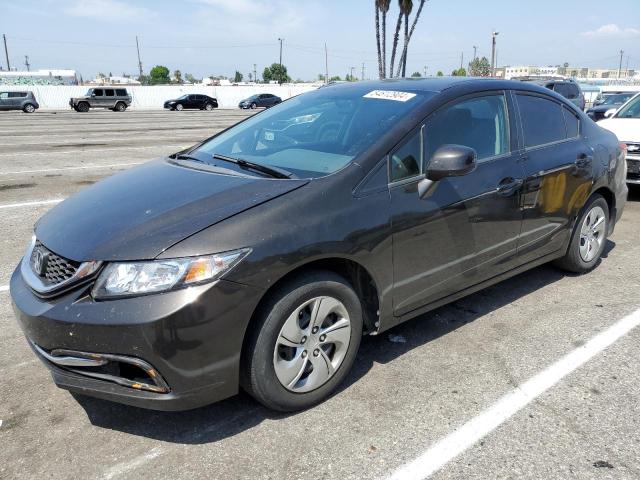 HONDA CIVIC LX 2013 with VIN 2HGFB2F56DH577833 - Photo from auction