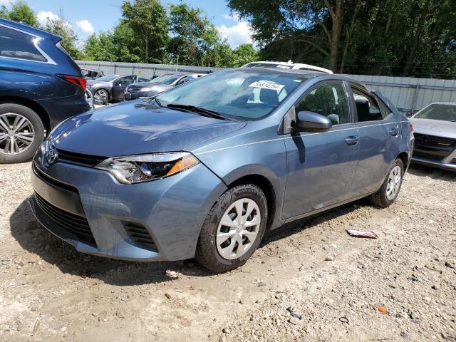 TOYOTA COROLLA L 2015 with VIN 2T1BURHE3FC337150 - Photo from auction