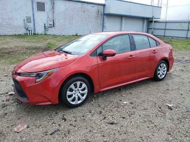 TOYOTA COROLLA LE 2021 with VIN 5YFEPMAE6MP257064 - Photo from auction