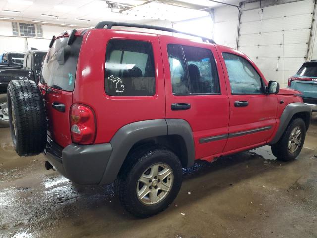 Photo 3 from auction – 2004 JEEP LIBERTY SP with VIN 1J4GL48KX4W282003