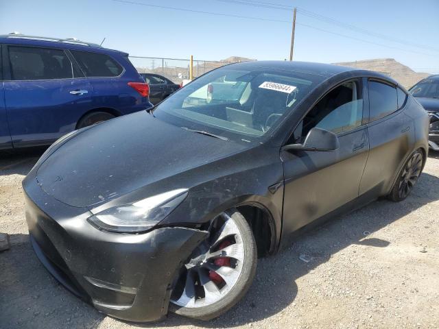 TESLA MODEL Y 2021 with VIN 5YJYGDEF1MF277816 - Photo from auction