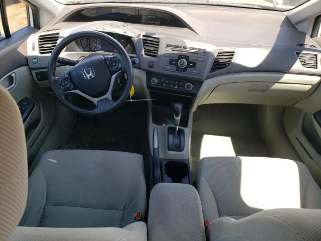 Photo 8 from auction – 2012 HONDA CIVIC LX with VIN 19XFB2F54CE082796