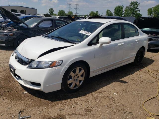 HONDA CIVIC LX 2009 with VIN 19XFA16519E047252 - Photo from auction