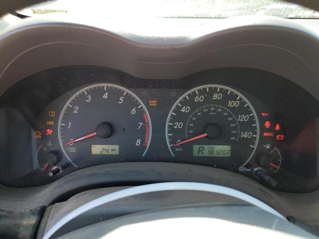 Photo 9 from auction – 2009 TOYOTA COROLLA BA with VIN JTDBL40E29J043751