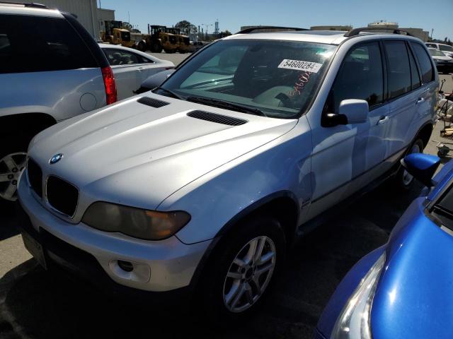 BMW X5 3.0I 2004 with VIN 5UXFA13574LU30261 - Photo from auction