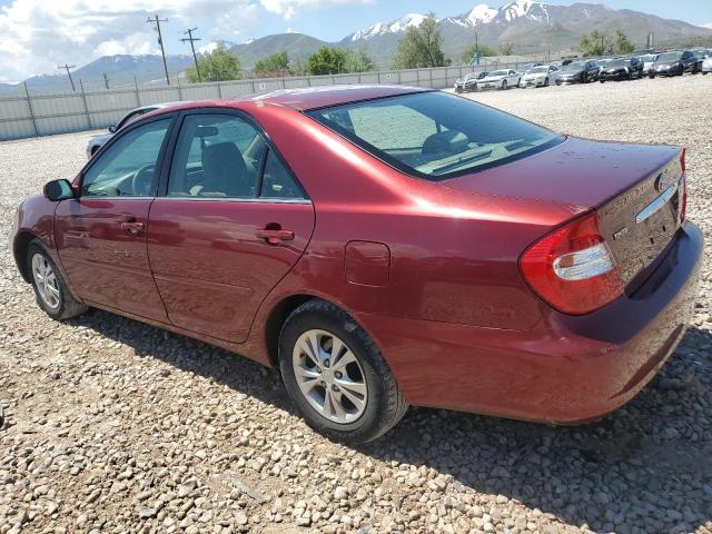 Photo 2 from auction – 2004 TOYOTA CAMRY LE with VIN 4T1BF30K54U082117