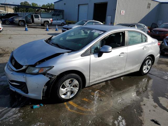 HONDA CIVIC LX 2013 with VIN 19XFB2F52DE093300 - Photo from auction