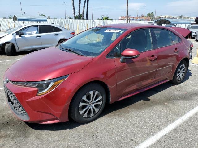 TOYOTA COROLLA LE 2022 with VIN JTDEAMDE1NJ056059 - Photo from auction