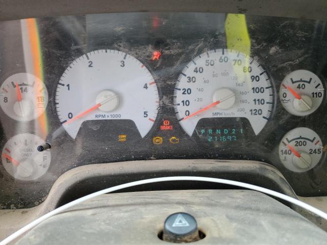 Photo 9 from auction – 2006 DODGE RAM 2500 with VIN 3D7KS29C16G202075