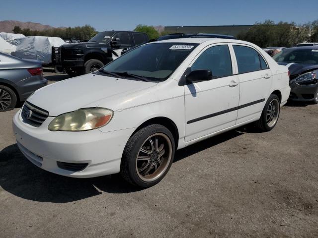 TOYOTA COROLLA CE 2003 with VIN JTDBR32E630015552 - Photo from auction