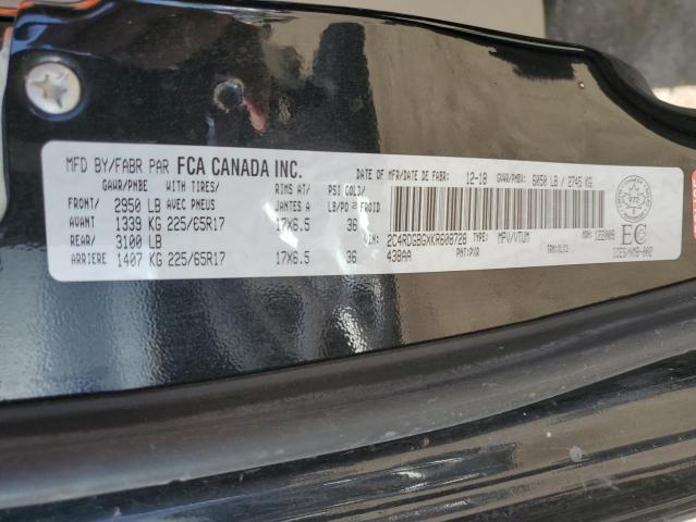 Photo 14 from auction – 2019 DODGE GRAND CARA with VIN 2C4RDGBGXKR608728