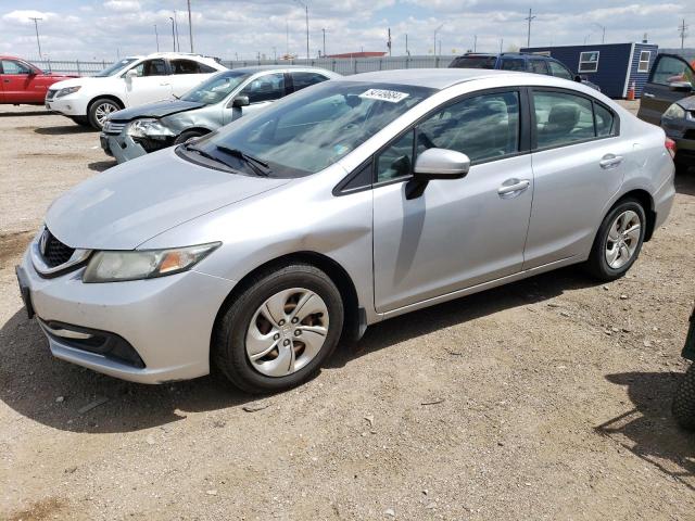 HONDA CIVIC LX 2014 with VIN 2HGFB2E56EH557553 - Photo from auction