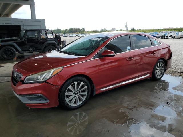 HYUNDAI SONATA SPO 2016 with VIN 5NPE34AF9GH316808 - Photo from auction