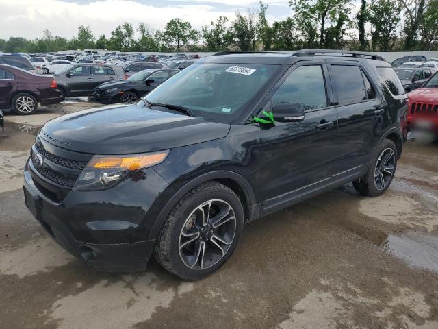 FORD EXPLORER S 2015 with VIN 1FM5K8GTXFGA08570 - Photo from auction