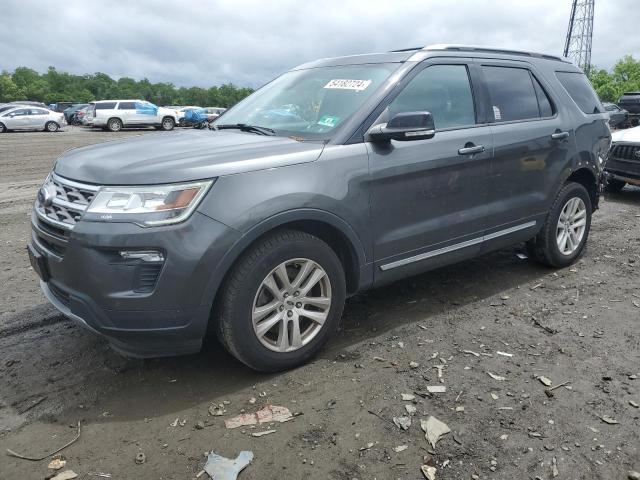 FORD EXPLORER X 2018 with VIN 1FM5K8D80JGB37474 - Photo from auction
