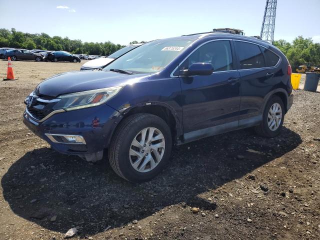 HONDA CR-V EXL 2015 with VIN 2HKRM4H77FH615158 - Photo from auction