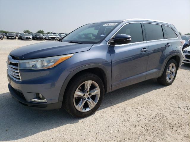 TOYOTA HIGHLANDER 2015 with VIN 5TDYKRFH3FS057667 - Photo from auction